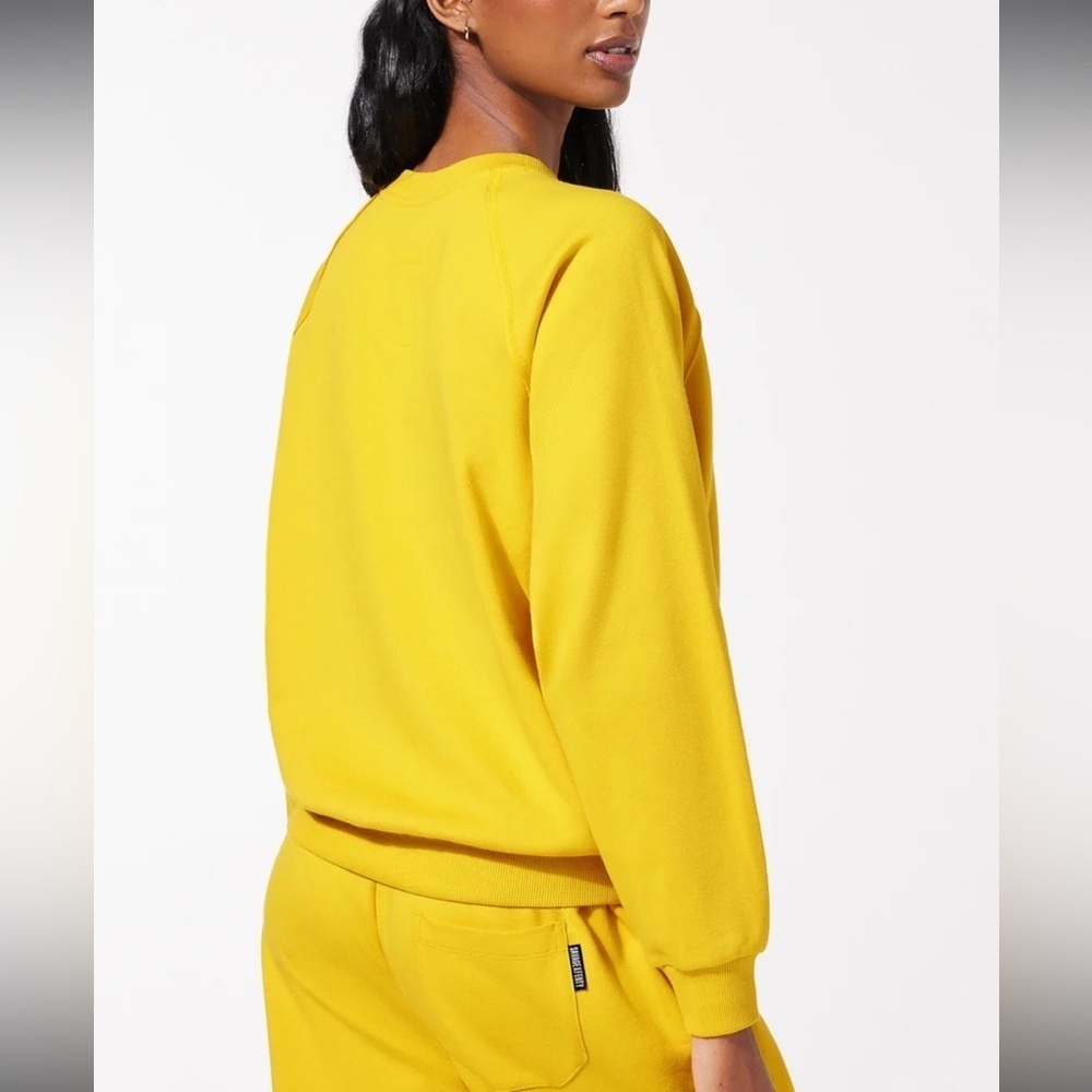 Savage x Fenty Essential Terry Scope Logo Raglan Sweatshirt - Picture 2 of 10